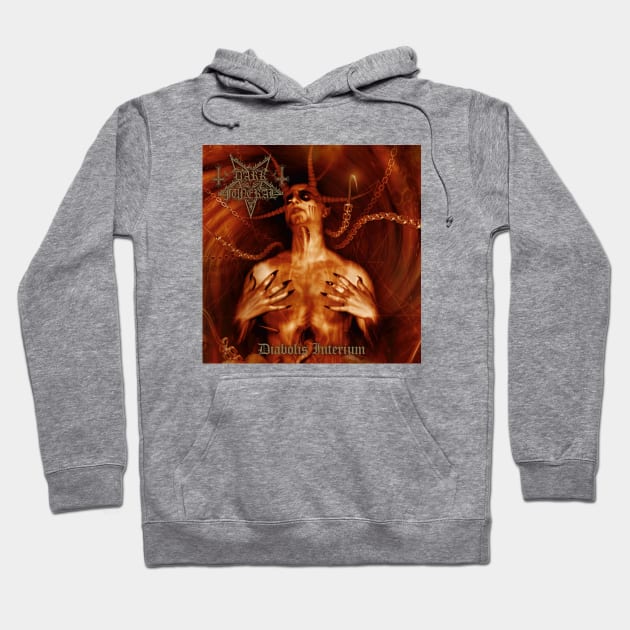 Dark Funeral Diabolis Interium 1 Album Cover Hoodie by Mey X Prints